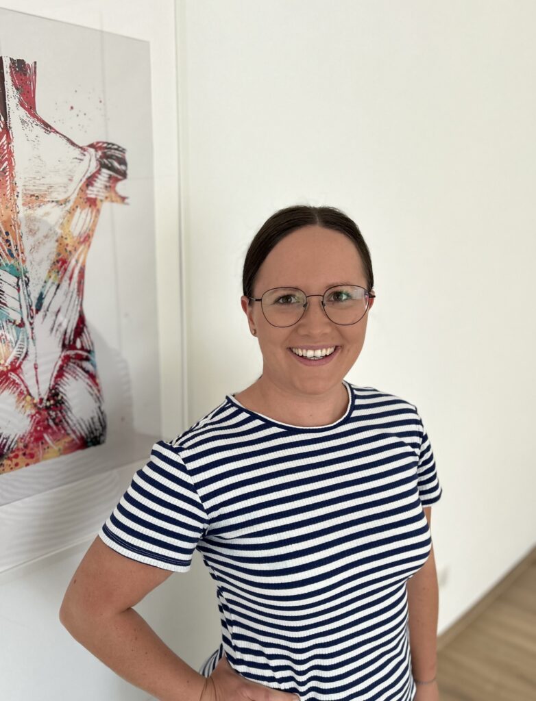 Christina Lorenz, Physiotherapeutin im Fixpunkt Ulrichsberg.