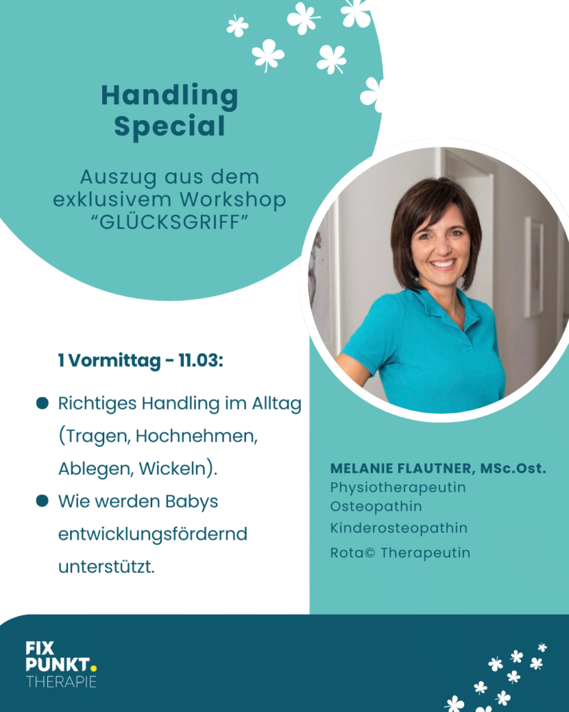 Richtiges Handling mit Babys im Fixpunkt Ulrichsberg.